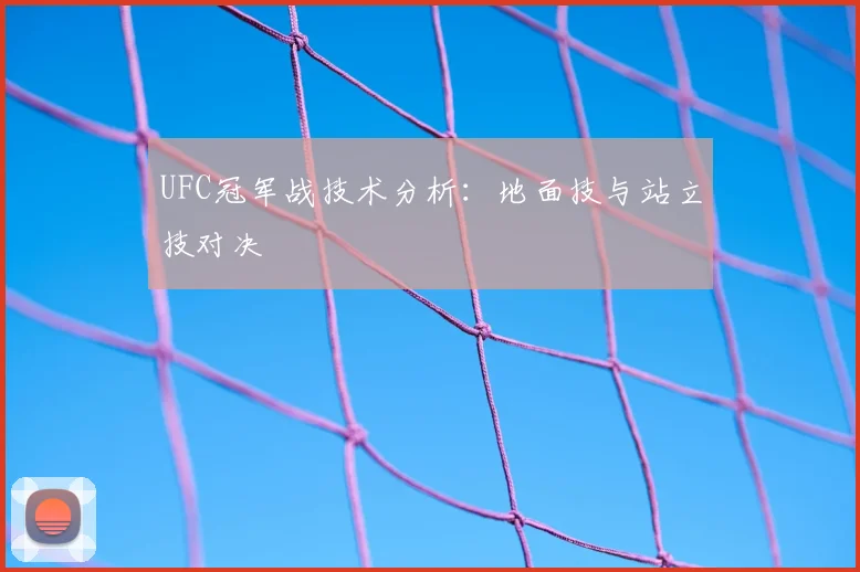 UFC冠军战技术分析：地面技与站立技对决